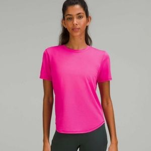 Lululemon High Neck running and Training T shirt